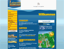Tablet Screenshot of erlebnispark.cc